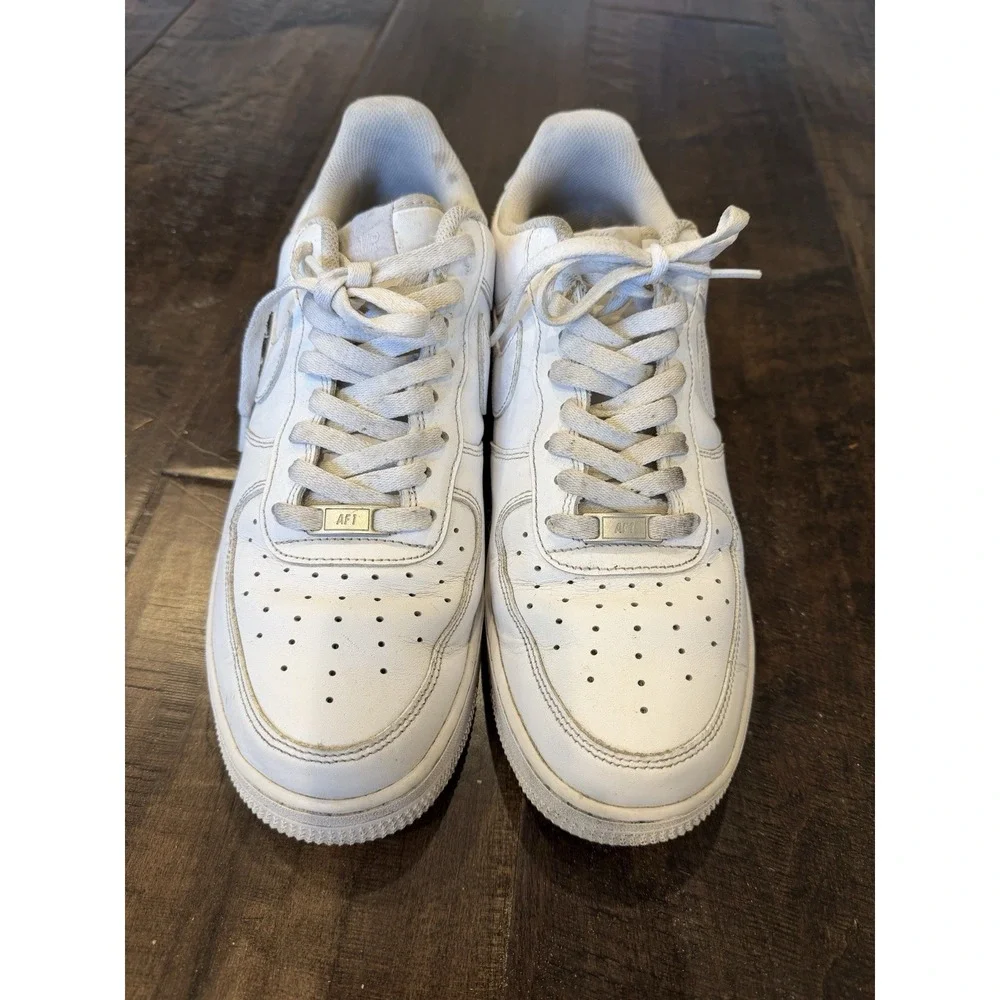 Size 11.5 - Nike Air Force 1 '07 Low Triple‎ White Classic Comfort